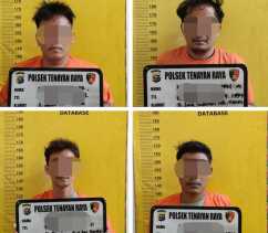 Empat Pengedar Sabu Diciduk Polisi di Depan Stadion Kaharudin Nasution
