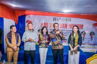 Wako Agung Dampingi Menteri Hukum RI ke Kelurahan Tobek Godang, Apresiasi Hadirnya Posbankum