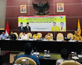 Fraksi Golkar MPR RI Adakan FGD Bahas PPHN