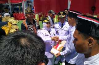 Bupati Kasmarni Serahkan SK Remisi 1.239 Warga Binaan Lapas Bengkalis, 26 Langsung Bebas