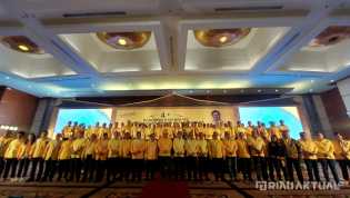 Rakornis Golkar,  Kader Sampaikan Pernyataan Sikap Airlangga di Capres 2024