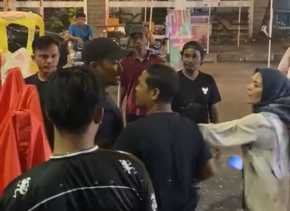 Viral Keributan Pedagang dan Tukang Parkir di Kawasan Kuliner Bundaran Keris Pekanbaru