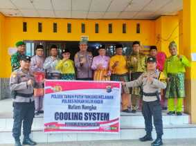 Polsek Tanah Putih Tanjung Melawan Sinergikan TNI dan Forkopimcam untuk Ciptakan Pilkada Damai 2024