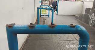 Vandalisme Marak, Fasilitas Umum di Pekanbaru Rusak