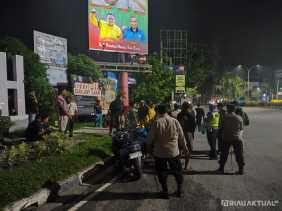 Polsek Bukit Raya Amankan 10 Motor Terindikasi Balap