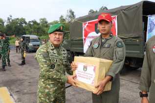 Kodam XIX/TT Kirim Bantuan untuk Korban Bencana di Aceh, Sumbar, dan Sumut