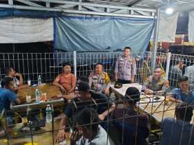 Sat Binmas Polres Rohul Gelar Cooling System Jaga Keamanan Pemilu 2024