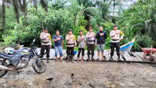 Cooling System Pemilu Damai 2024, Ini Pesan Kapolsek Tempuling