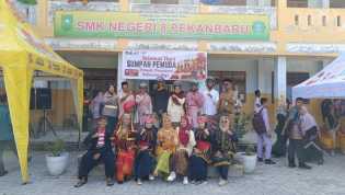 Sambut Sumpah Pemuda, Ditlantas Polda Riau Edukasi Pelajar di SMKN 8 Rumbai