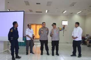 Pengamanan Rapat Pleno KPU Rokan Hulu Berjalan Lancar