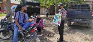 Patroli KRYD, Polsek Langgam Pantau Aktivitas Masyarakat dan Penerapan Prokes