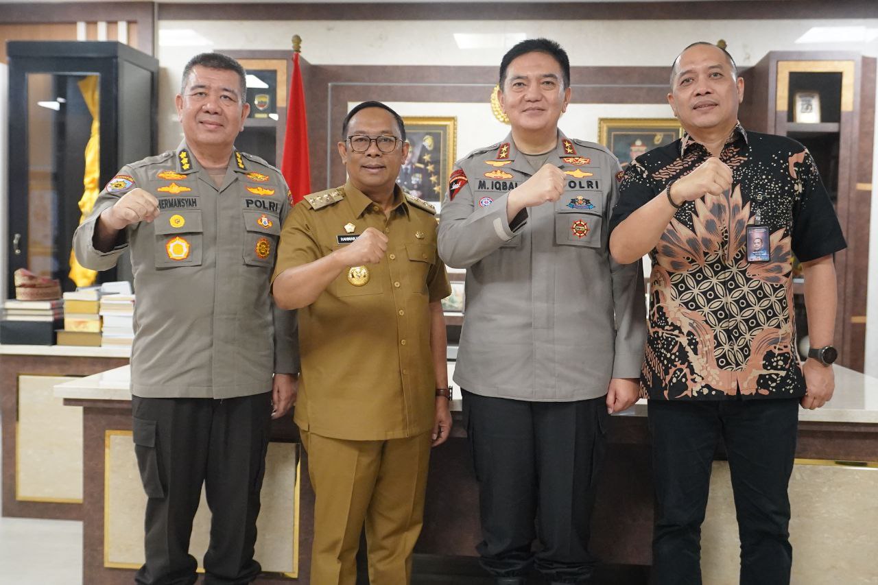 Pj Gubri Berkunjung ke Polda Riau, Ini Tujuannya