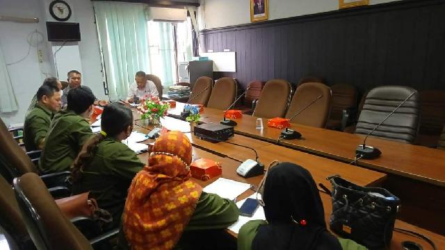Dalam Hearing Bersama Komisi II DPRD Pekanbaru, Distankan Pastikan Stok Daging Sapi Aman Selama Ramadhan