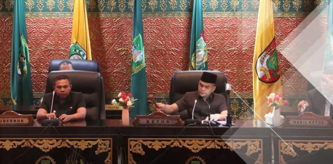 DPRD Riau Gelar Paripurna Penyampaian Pidato Perdana Gubri