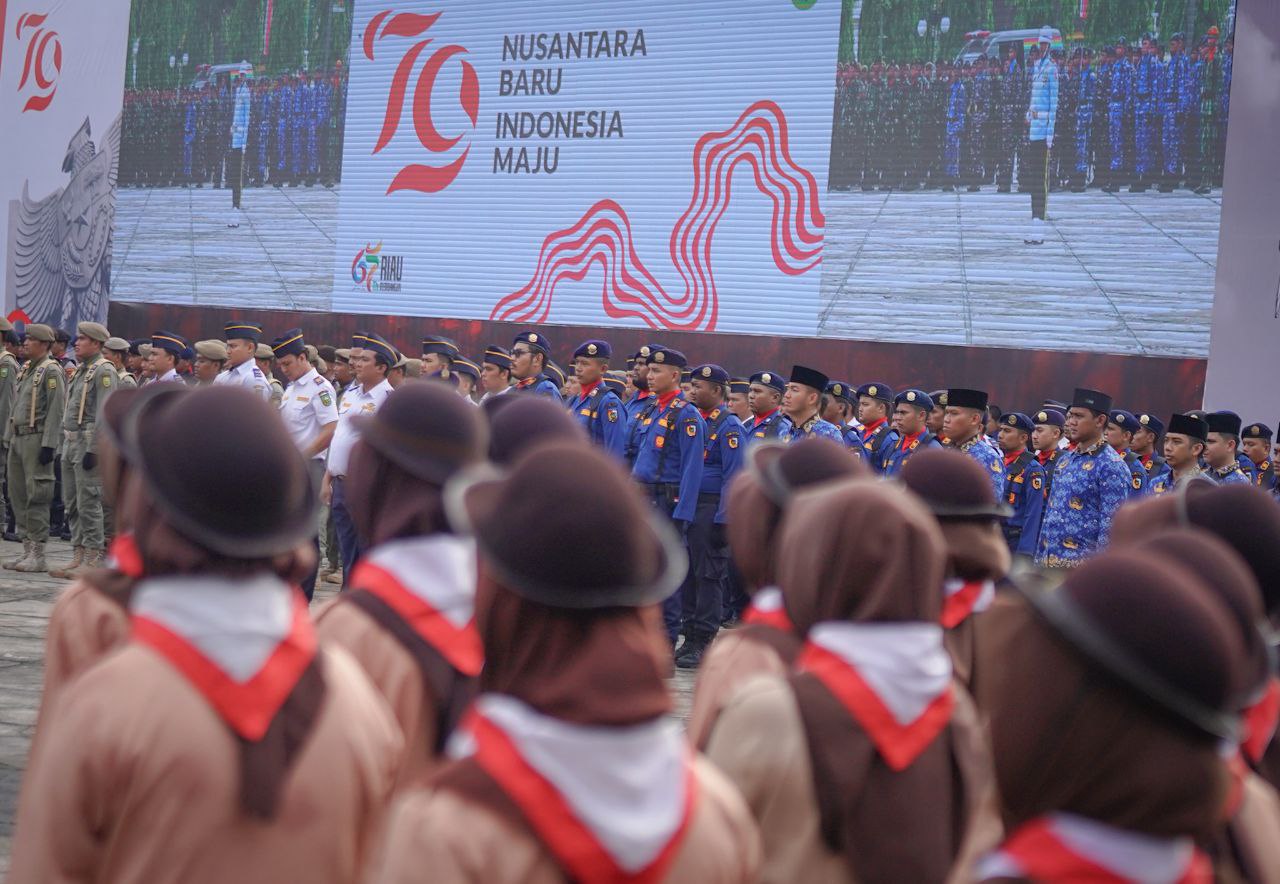 HUT Ke-79 RI, Pj Gubernur Riau Harap Jadi Pembangkit Semangat Kebangsaan