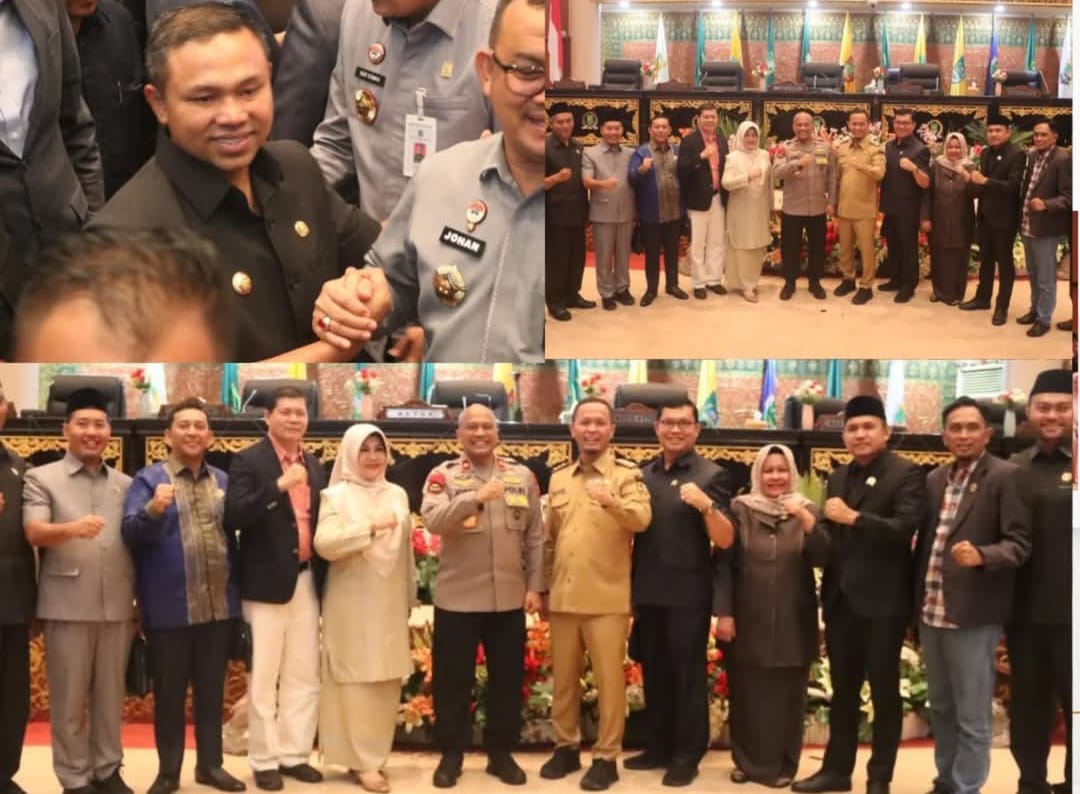 DPRD Riau Gelar Paripurna Penyampaian Pidato Perdana Gubri