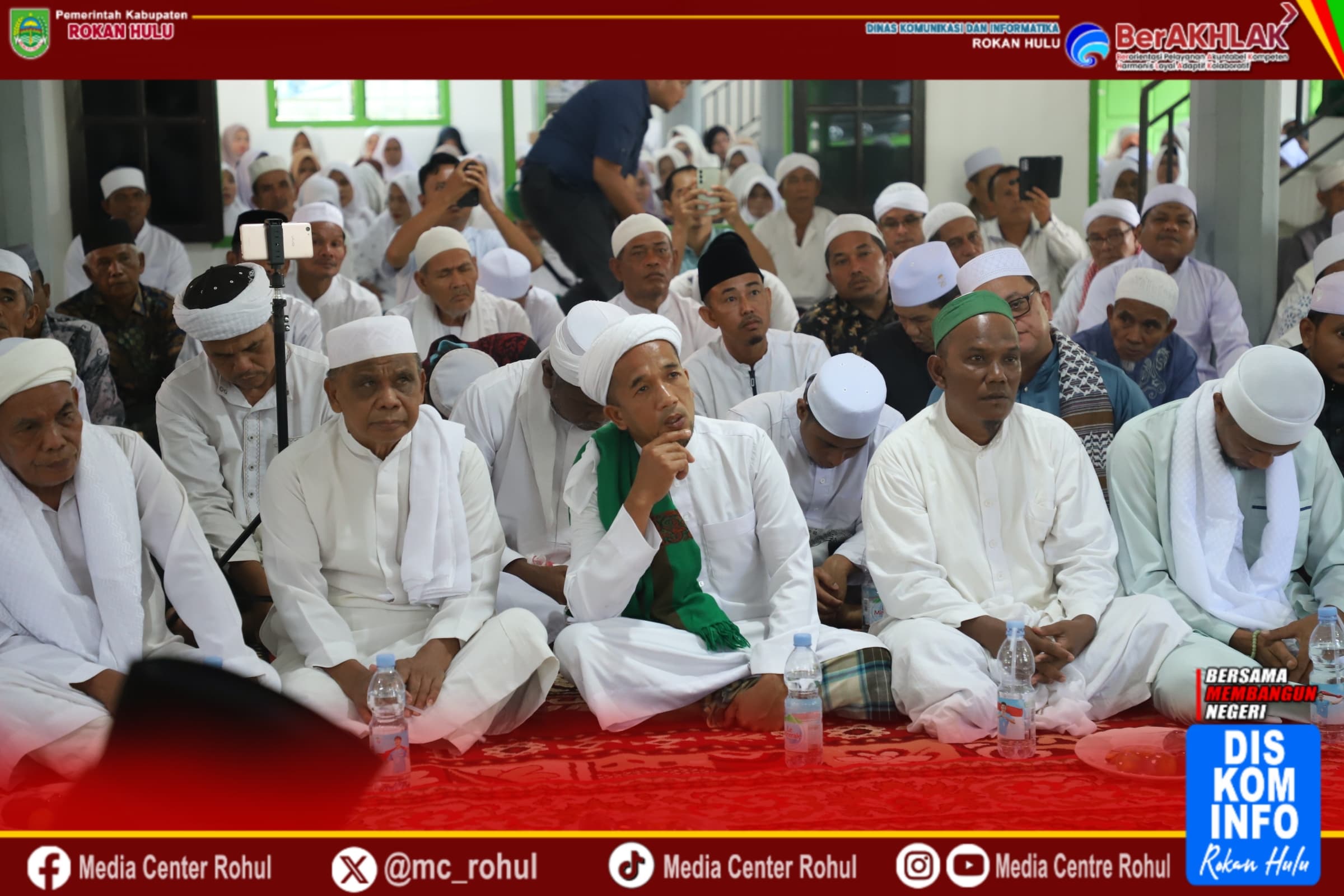 Haul ke-64 Syekh Ma’sum Tambusai: Bupati Tegaskan Komitmen Pembinaan Generasi Muda