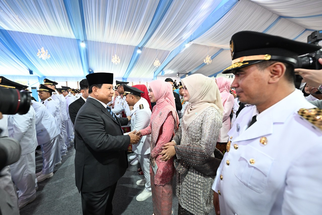 Presiden Prabowo Lantik Abdul Wahid - SF Hariyanto Jadi Gubernur dan Wakil Gubernur Riau