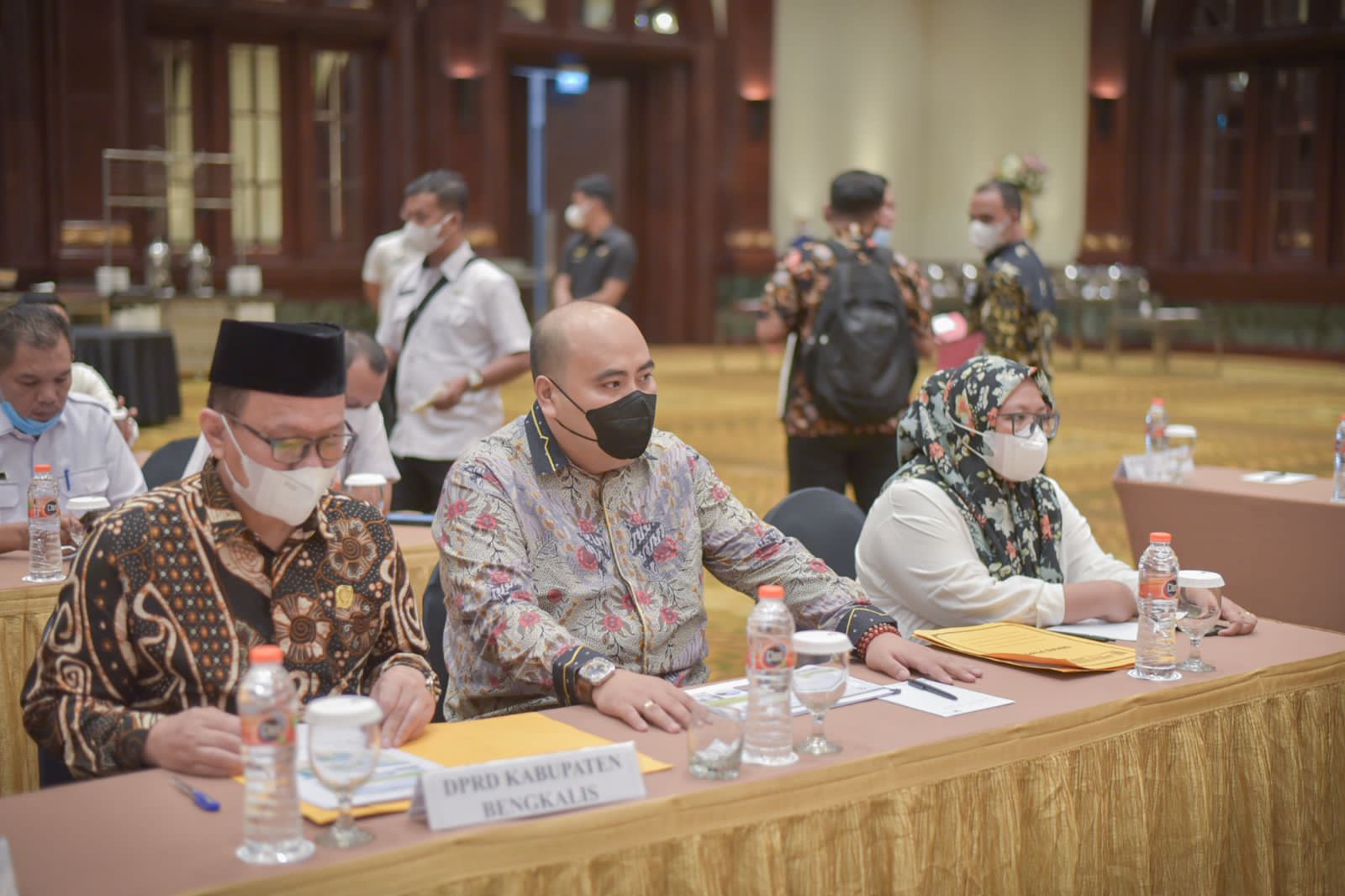 Hadiri Rapat Lintas Sektoral, Bupati Kasmarni Sampaikan RDTR Pulau Rupat Ke Kementerian ATR/BPN. 