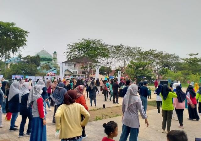 Dinkes Inhil Gelar Senam Sehat Dalam Rangka Peringati HKN ke-58