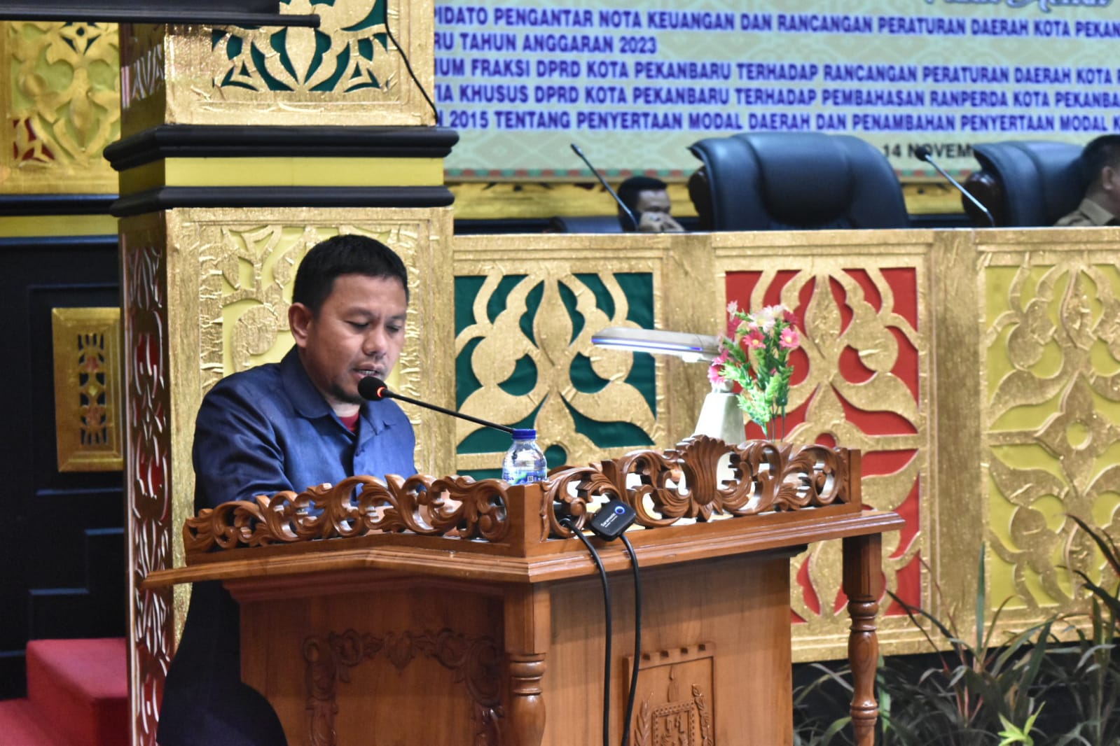 DPRD Pekanbaru Gelar Paripurna Pandangan Fraksi Terhadap Ranpera Pokok-pokok Pengelolaan Keuangan