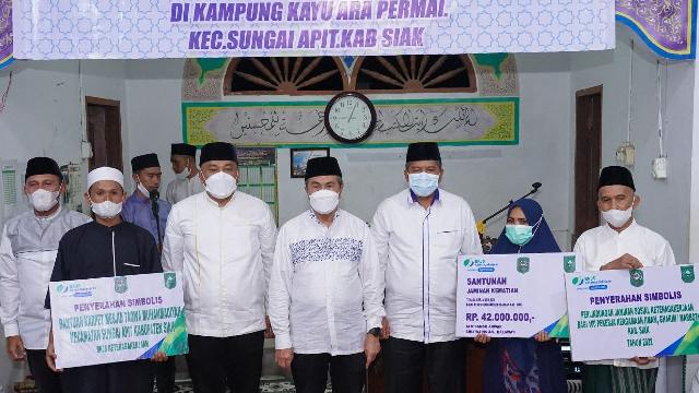 Gubernur Riau Gelar Safari Ramadan Ke Siak, Bupati Mengaku Senang