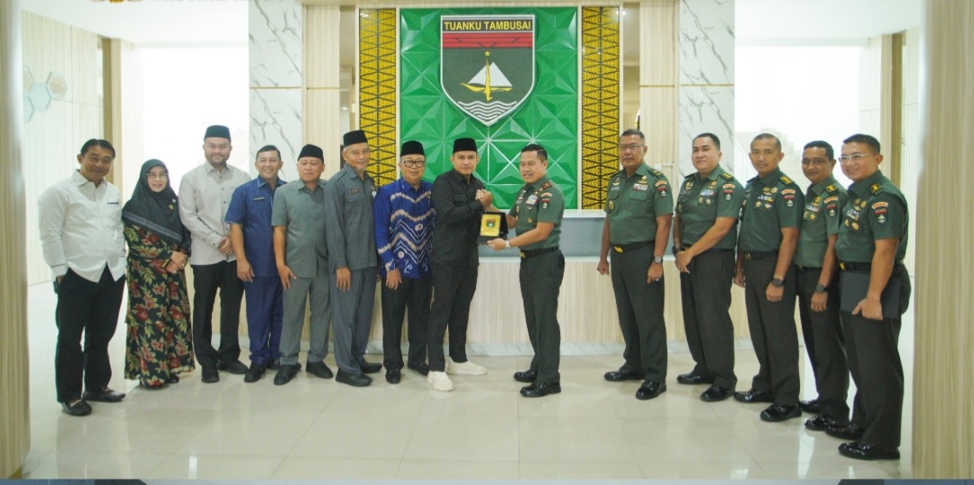 Komisi I DPRD Riau Perkuat Sinergi dengan Kodam XIX Tuanku Tambusai