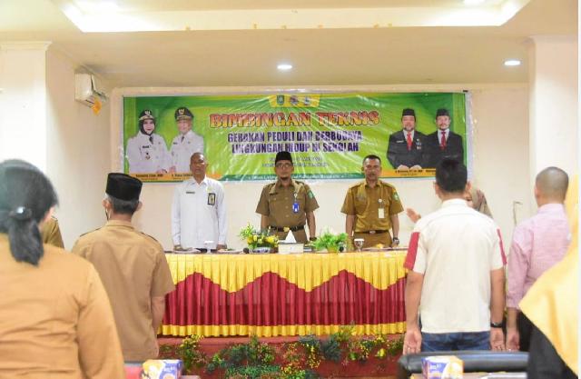 DLH Bengkalis Gelar Sosialisasi Peduli dan Berbudaya Lingkungan Hidup Disekolah